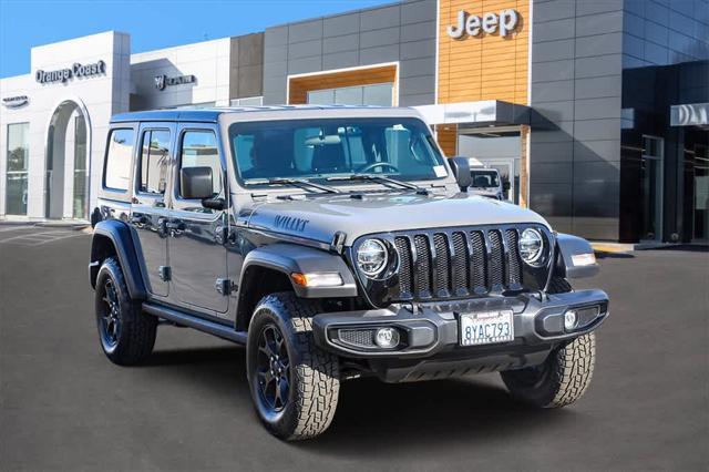 used 2021 Jeep Wrangler car, priced at $31,999