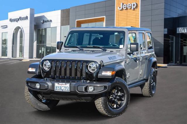 used 2021 Jeep Wrangler car, priced at $31,999