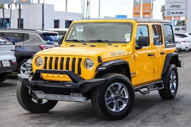 used 2020 Jeep Wrangler Unlimited car, priced at $25,898