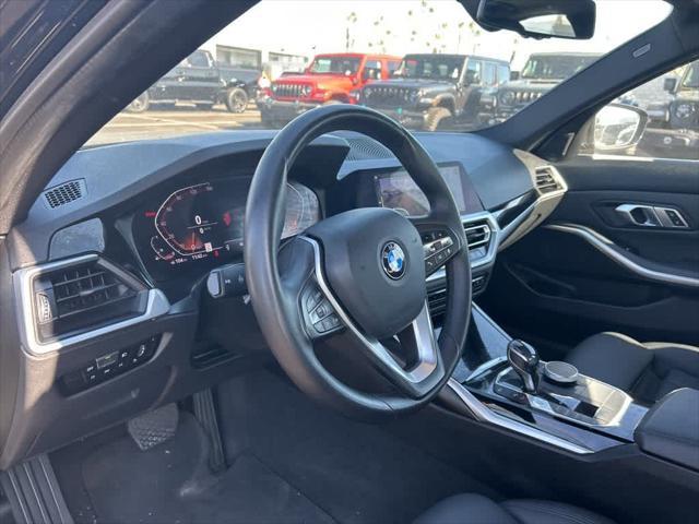 used 2019 BMW 330 car, priced at $19,097