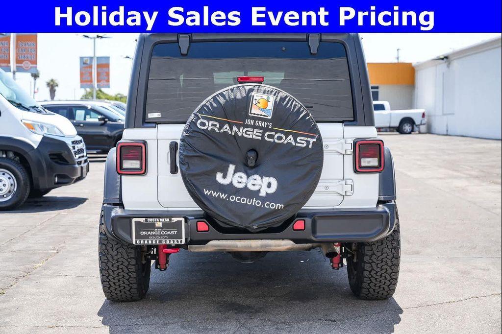 used 2020 Jeep Wrangler Unlimited car, priced at $30,537