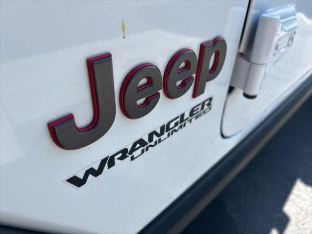 used 2020 Jeep Wrangler Unlimited car, priced at $30,354