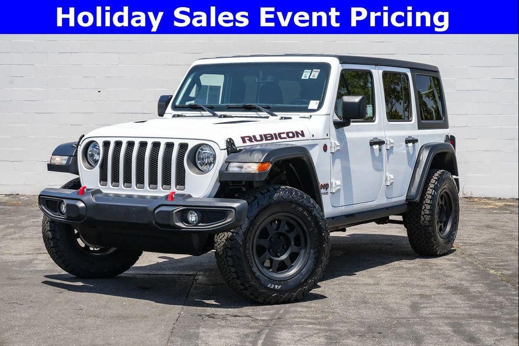 used 2020 Jeep Wrangler Unlimited car, priced at $30,422