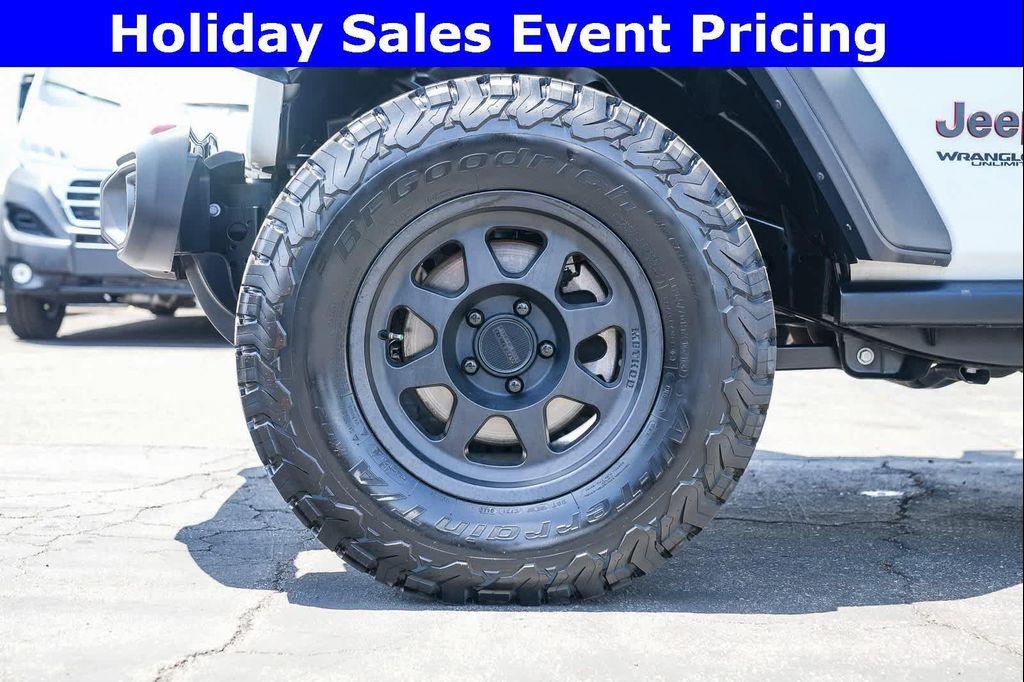 used 2020 Jeep Wrangler Unlimited car, priced at $30,537