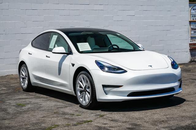 used 2021 Tesla Model 3 car, priced at $21,472