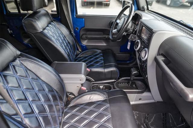 used 2009 Jeep Wrangler Unlimited car, priced at $15,579
