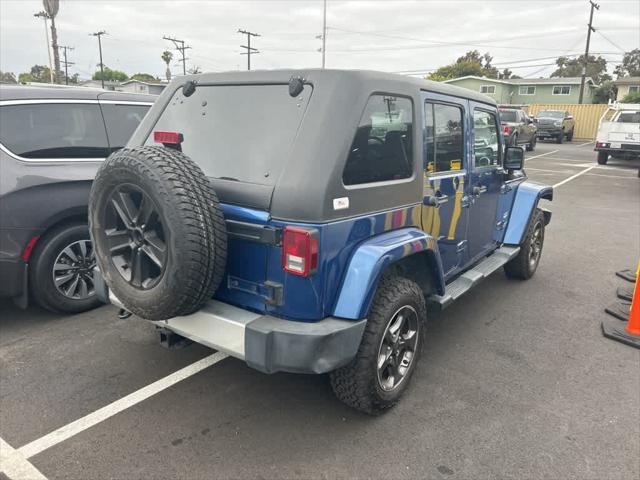 used 2009 Jeep Wrangler Unlimited car, priced at $14,712