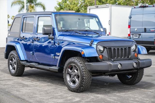 used 2009 Jeep Wrangler Unlimited car, priced at $15,579