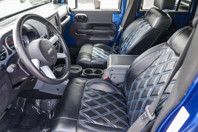 used 2009 Jeep Wrangler Unlimited car, priced at $15,579