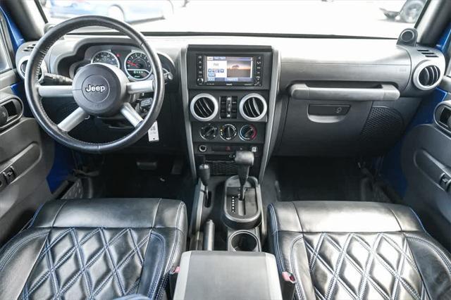 used 2009 Jeep Wrangler Unlimited car, priced at $15,579