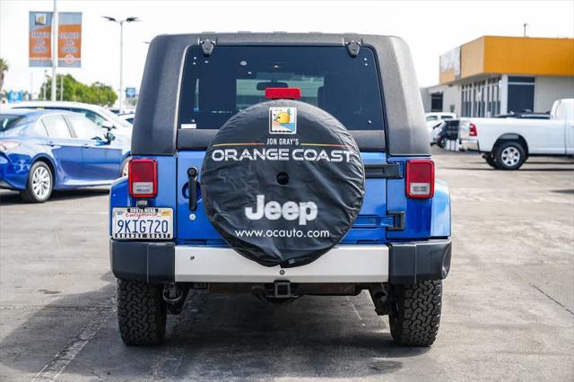 used 2009 Jeep Wrangler Unlimited car, priced at $15,579