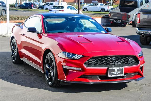 used 2021 Ford Mustang car, priced at $24,499