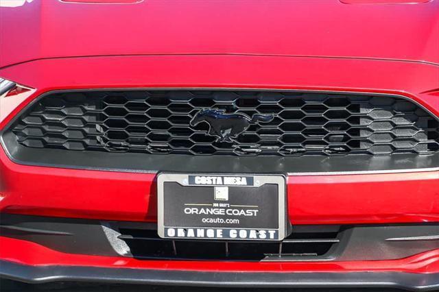 used 2021 Ford Mustang car, priced at $24,499