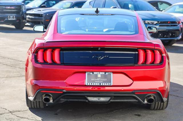 used 2021 Ford Mustang car, priced at $24,499