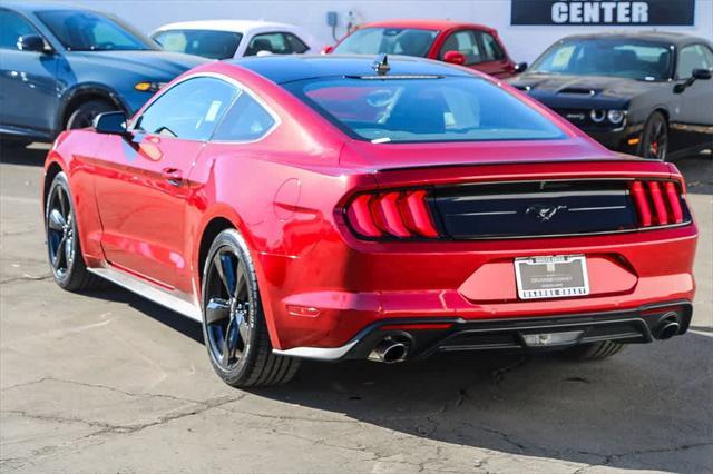 used 2021 Ford Mustang car, priced at $24,499