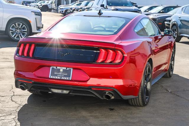 used 2021 Ford Mustang car, priced at $24,499