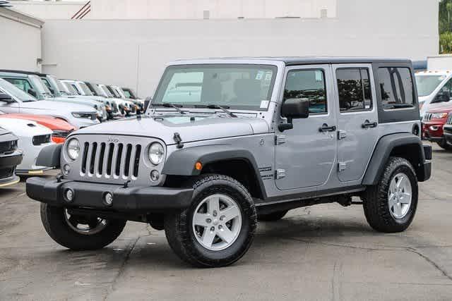 used 2017 Jeep Wrangler Unlimited car, priced at $16,999