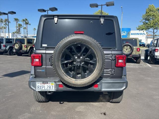 used 2021 Jeep Wrangler Unlimited 4xe car, priced at $33,995