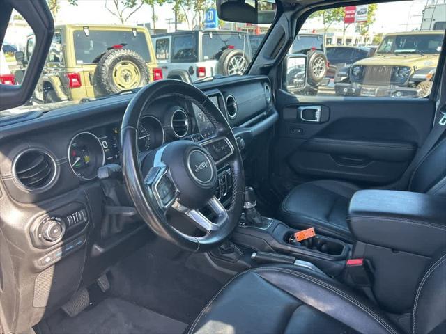 used 2021 Jeep Wrangler Unlimited 4xe car, priced at $33,995