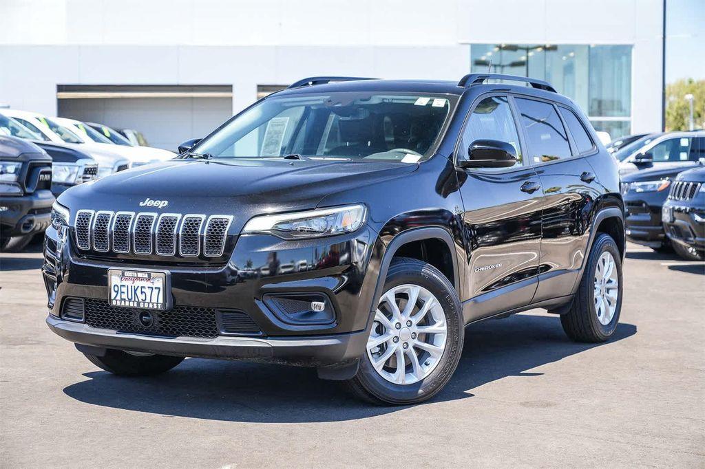 used 2022 Jeep Cherokee car, priced at $24,437