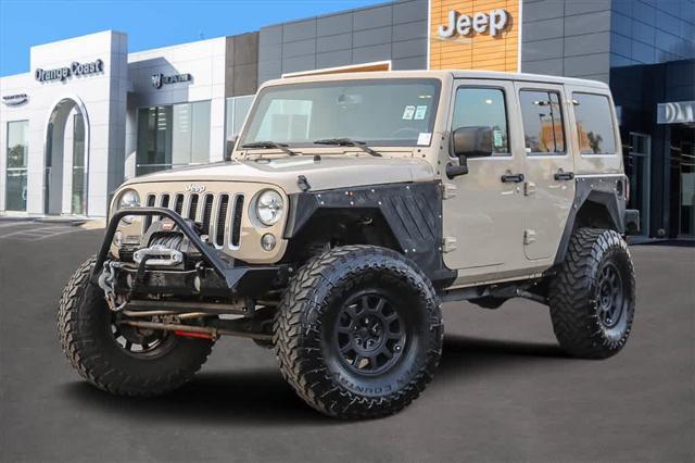 used 2016 Jeep Wrangler Unlimited car, priced at $19,499