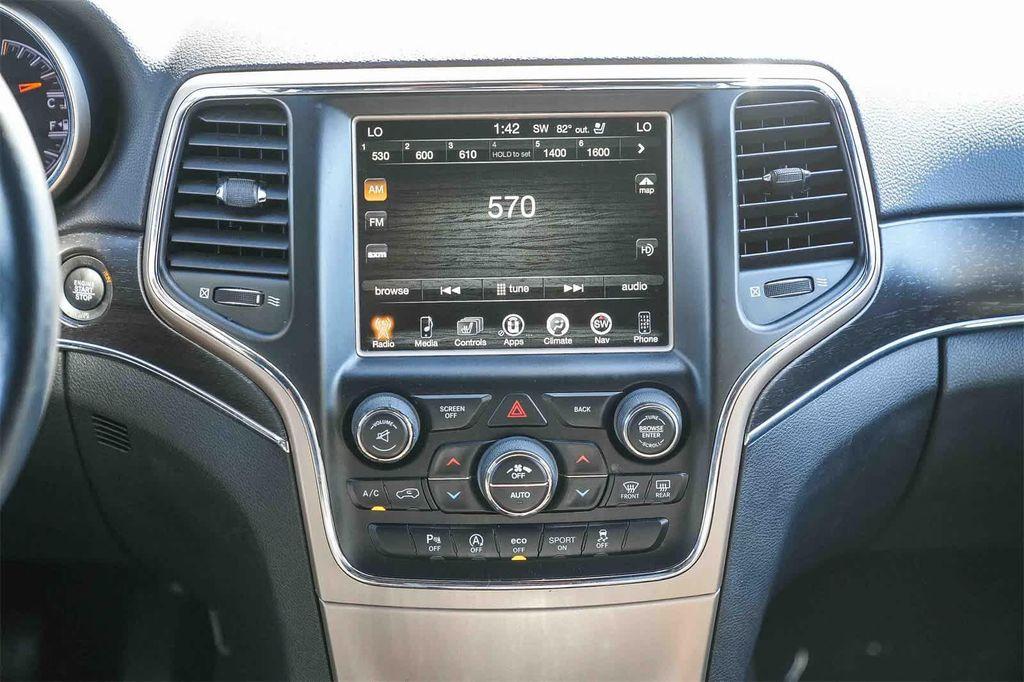 used 2017 Jeep Grand Cherokee car, priced at $15,650