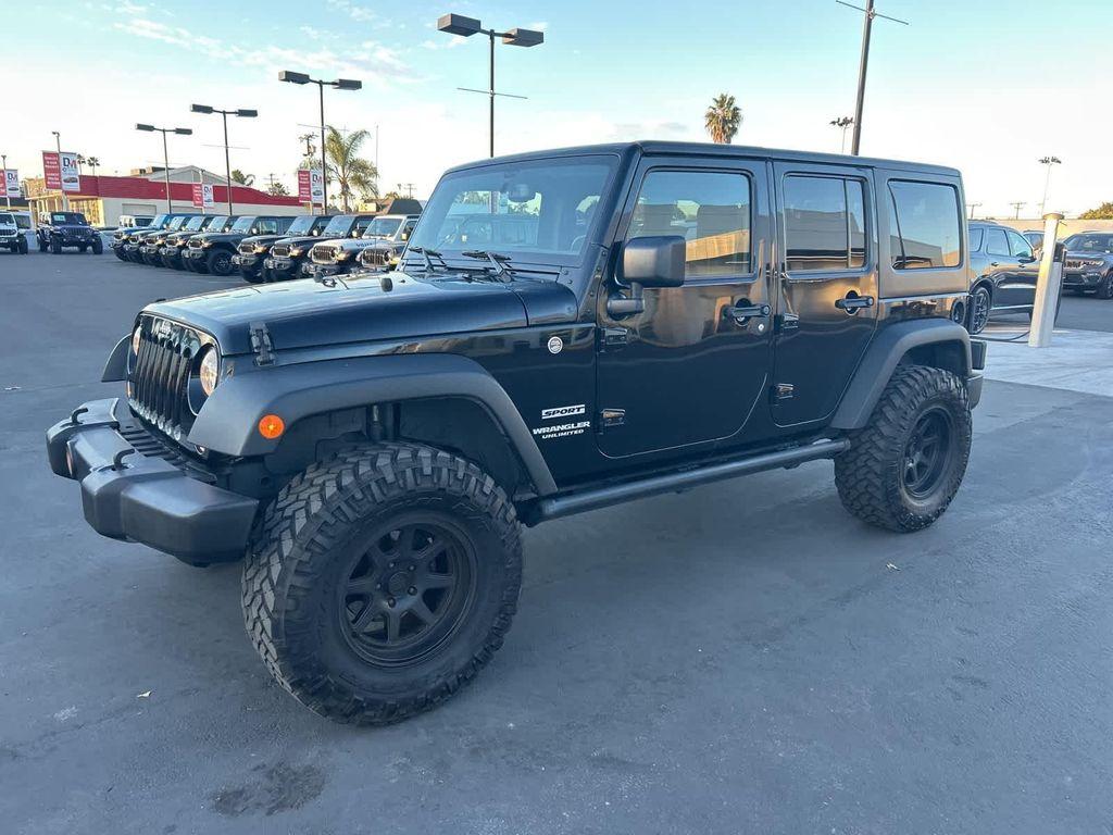 used 2017 Jeep Wrangler Unlimited car, priced at $22,997