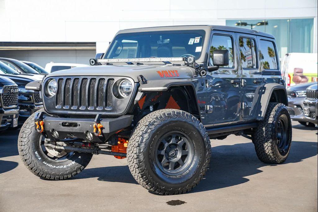 used 2020 Jeep Wrangler Unlimited car, priced at $29,972
