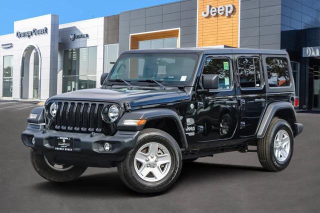 used 2021 Jeep Wrangler Unlimited car, priced at $24,999