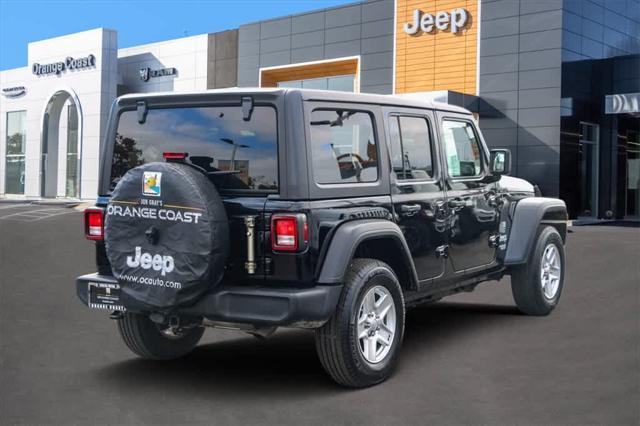 used 2021 Jeep Wrangler Unlimited car, priced at $24,999