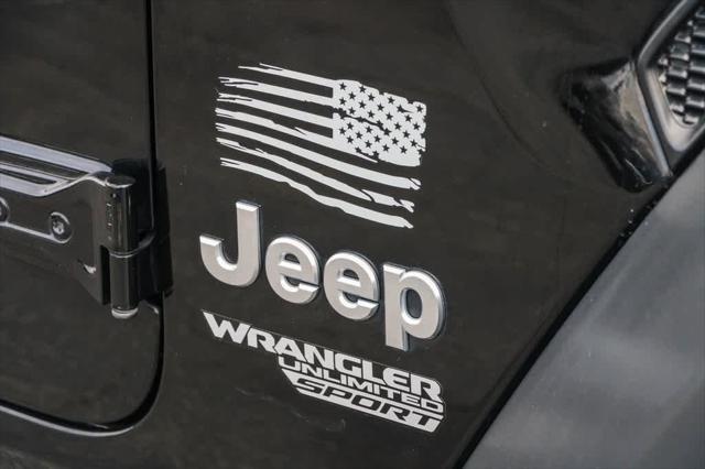 used 2021 Jeep Wrangler Unlimited car, priced at $24,999