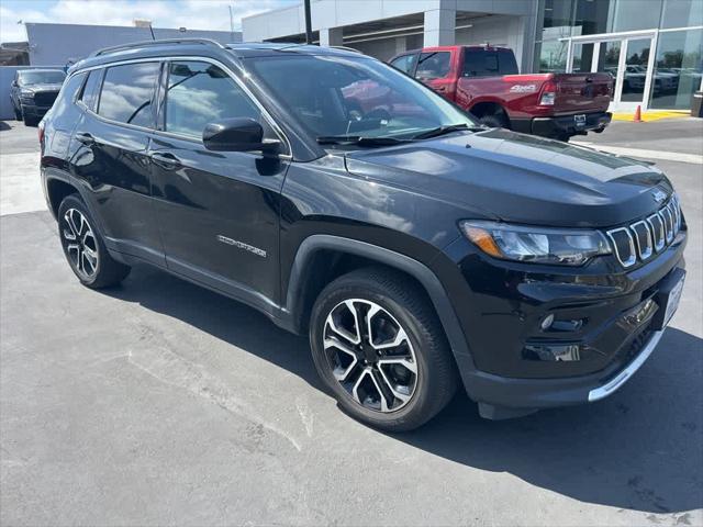 used 2022 Jeep Compass car, priced at $21,571