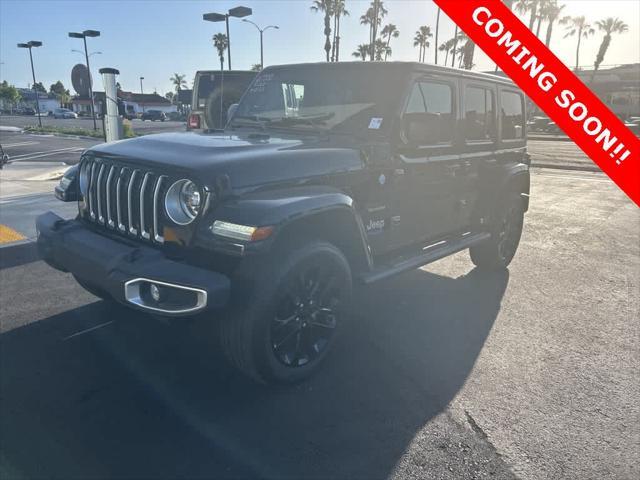 used 2021 Jeep Wrangler Unlimited 4xe car, priced at $33,800