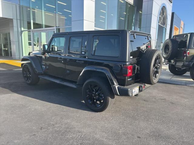 used 2021 Jeep Wrangler Unlimited 4xe car, priced at $33,800