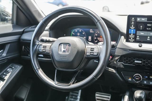 used 2024 Honda Accord Hybrid car, priced at $28,972