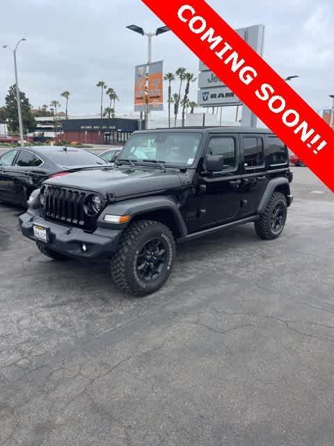 used 2020 Jeep Wrangler Unlimited car, priced at $38,545