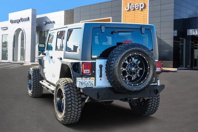 used 2015 Jeep Wrangler Unlimited car, priced at $21,499