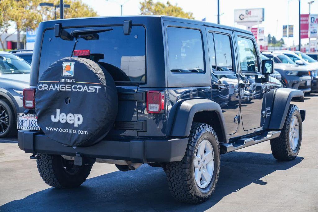 used 2017 Jeep Wrangler Unlimited car, priced at $22,509