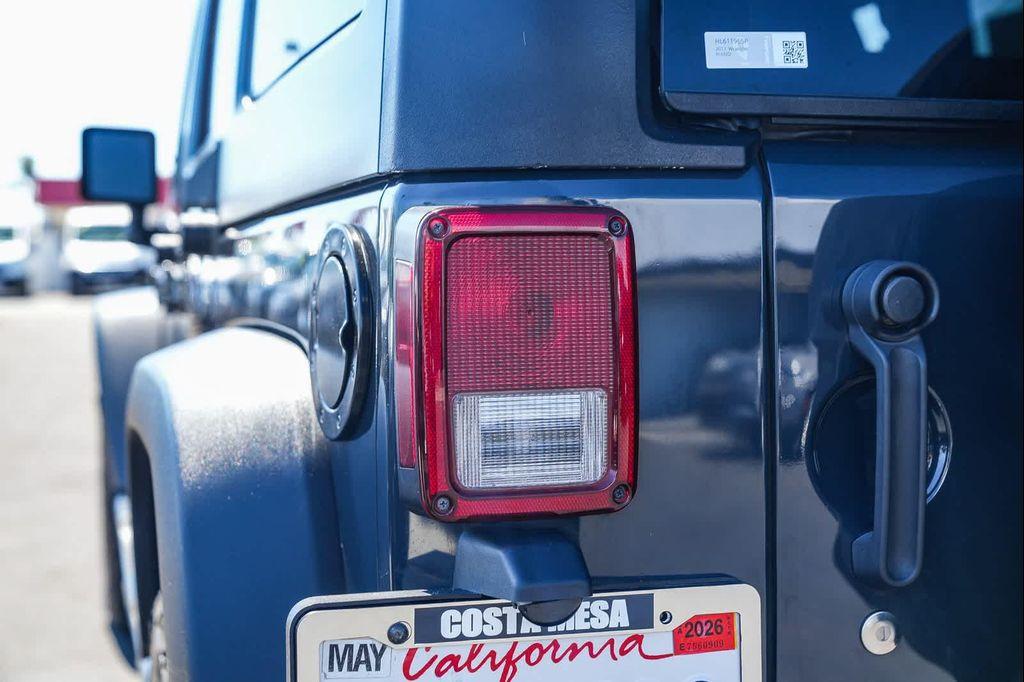 used 2017 Jeep Wrangler Unlimited car, priced at $22,509