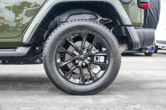 used 2021 Jeep Wrangler Unlimited 4xe car, priced at $33,833