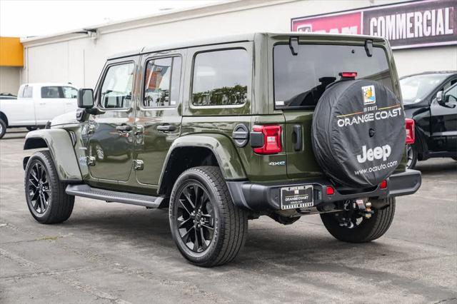 used 2021 Jeep Wrangler Unlimited 4xe car, priced at $33,833