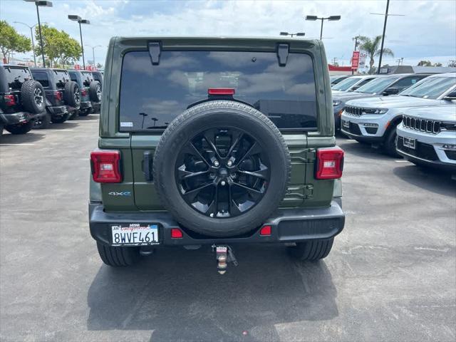 used 2021 Jeep Wrangler Unlimited 4xe car, priced at $33,833