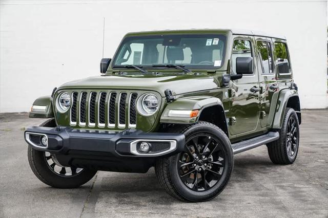 used 2021 Jeep Wrangler Unlimited 4xe car, priced at $33,833