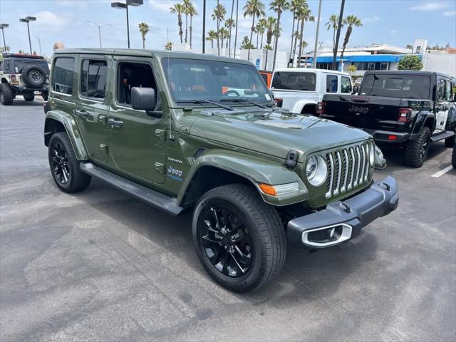 used 2021 Jeep Wrangler Unlimited 4xe car, priced at $33,833