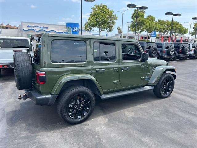 used 2021 Jeep Wrangler Unlimited 4xe car, priced at $33,833