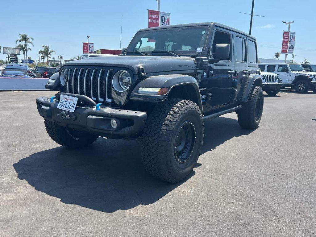 used 2022 Jeep Wrangler Unlimited 4xe car, priced at $34,972