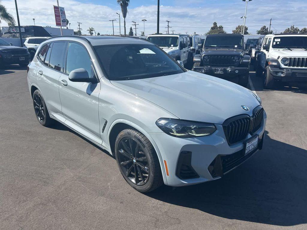 used 2023 BMW X3 car, priced at $31,972