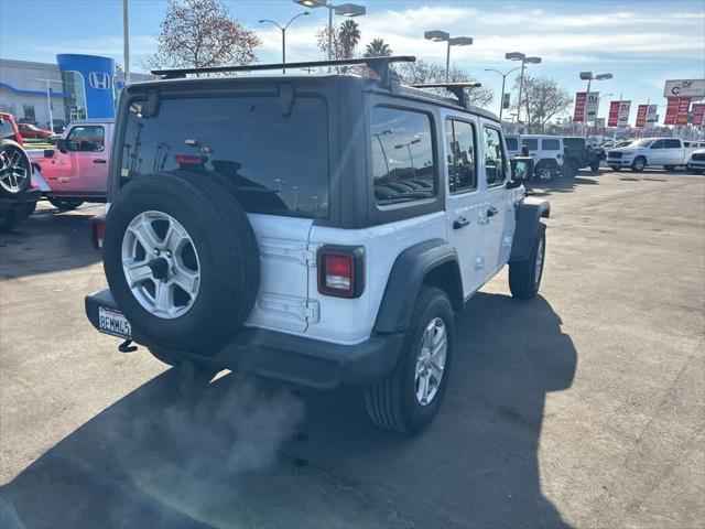 used 2018 Jeep Wrangler Unlimited car, priced at $23,353