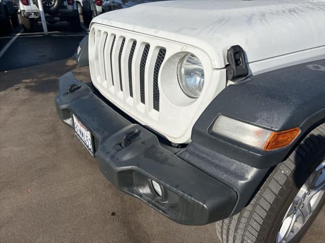 used 2018 Jeep Wrangler Unlimited car, priced at $23,353