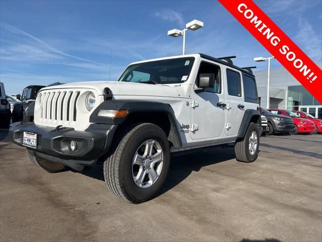 used 2018 Jeep Wrangler Unlimited car, priced at $23,353